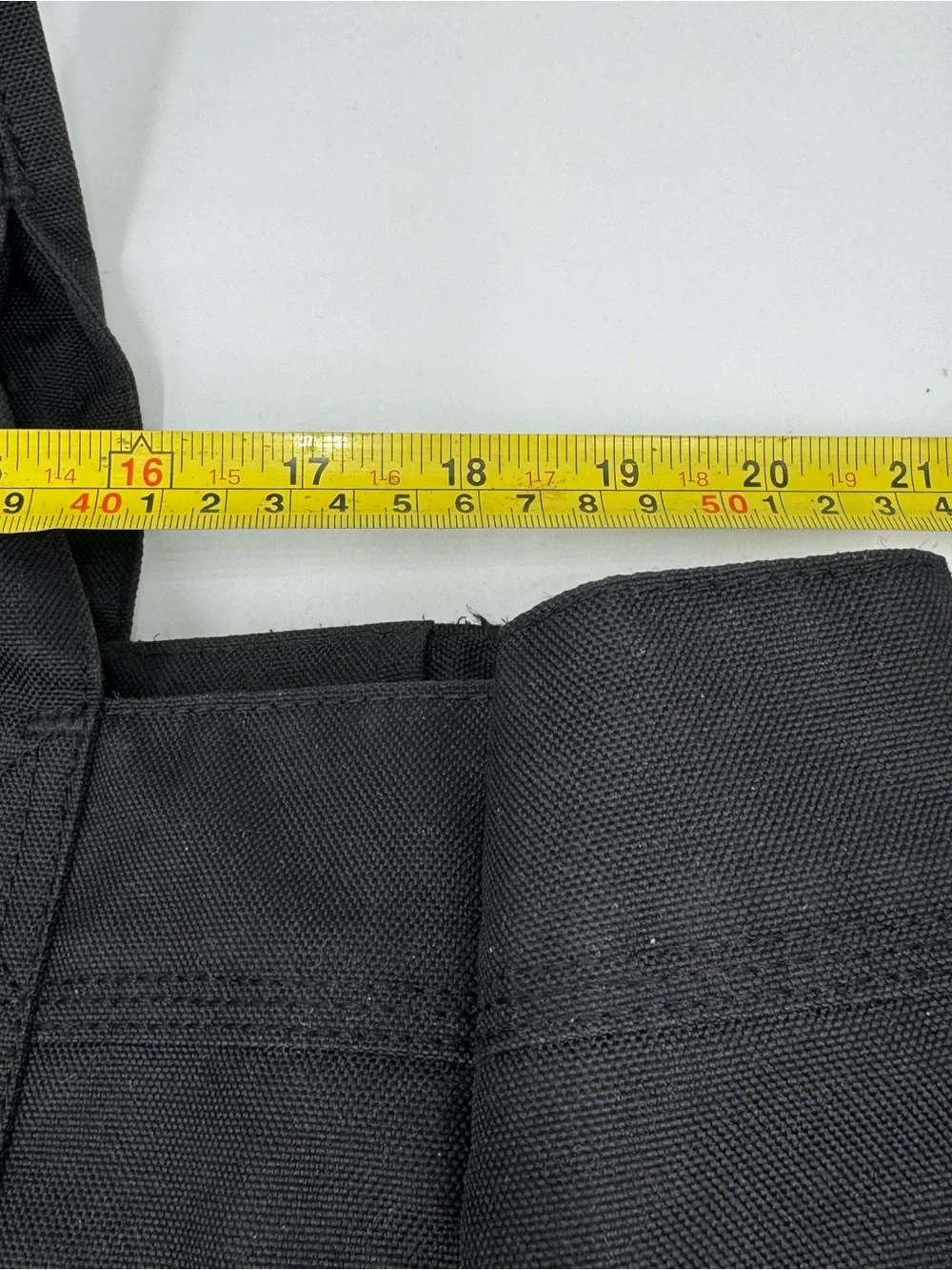 Carhartt Black Canvas Work Tote with Front Patch